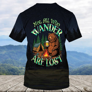 Not All Who Wander Are Lost All Over Print Shirt
