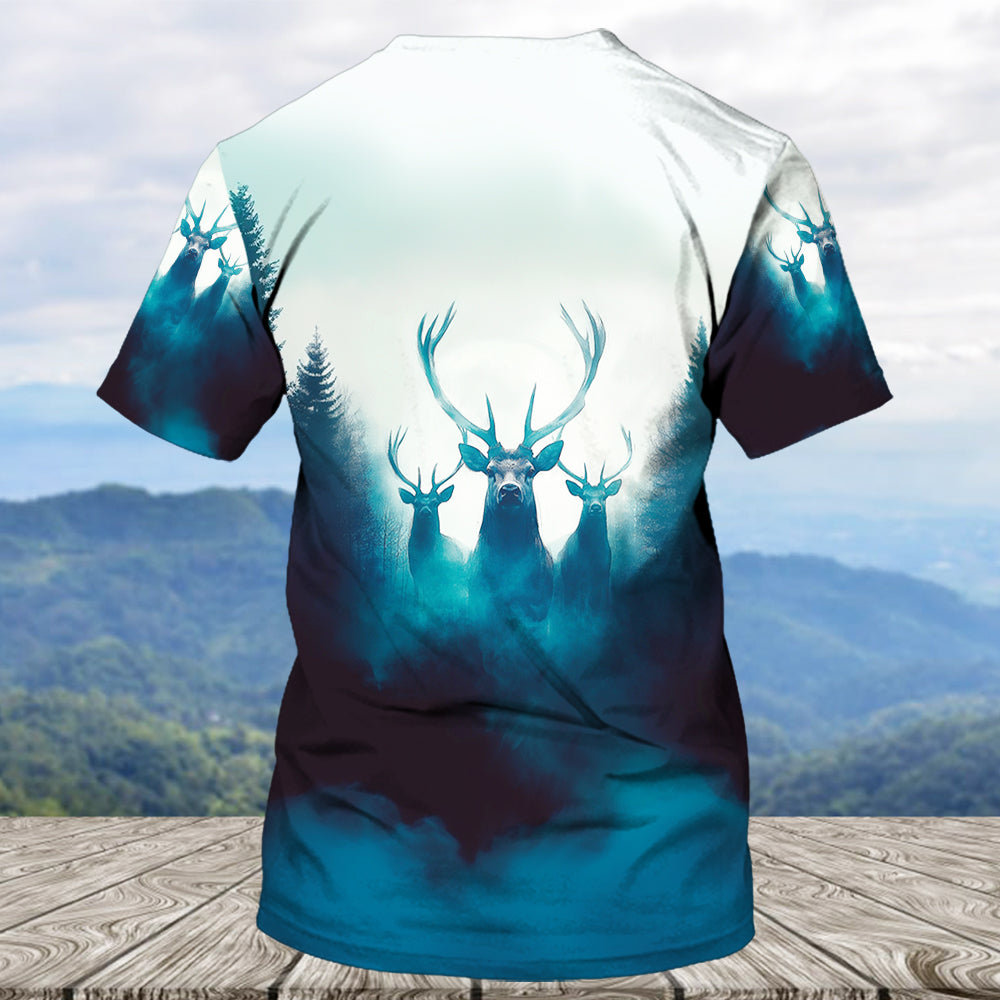 Nature Dears All Over Print Shirt