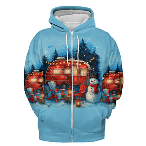 Christmas Camper Winter Wonderland All Over Print Shirt