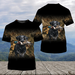 Duck Hunting With Dog All Over Print Shirt