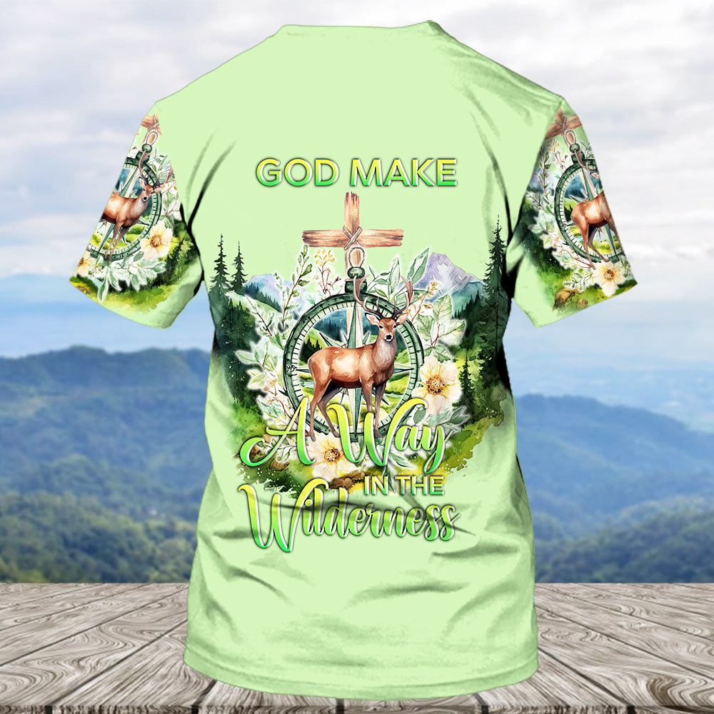God Make A Way In The Wilderness All Over Print Shirt