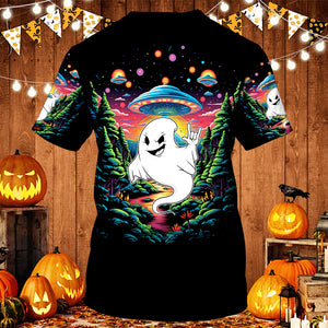 Boo Rock The Forest All Over Print Shirt