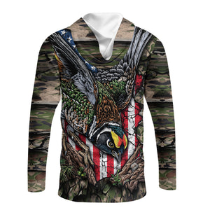 Quail Perched On The Rock All Over Print Shirt
