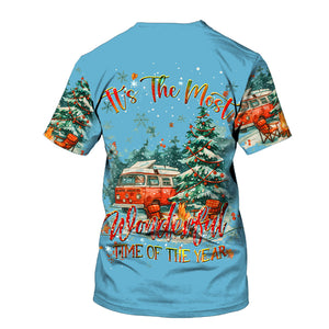 It’s The Most Wonderful Christmas Camping All Over Print Shirt