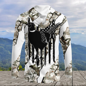 America Pheasant Hunting Camo All Over Print Shirt