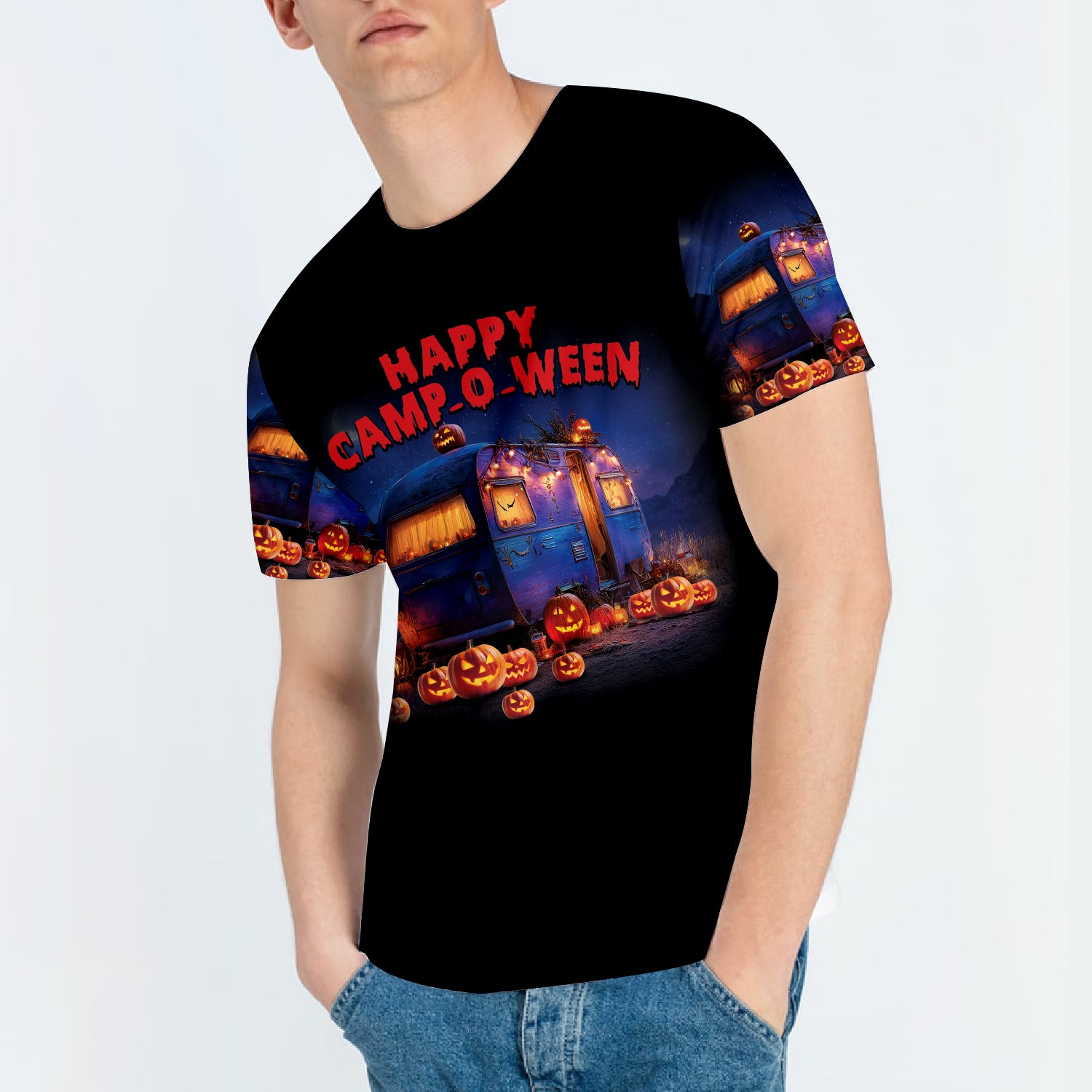 Happy Camp-O-Ween All Over Print Shirt