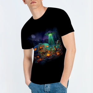 Life Is Better At The UFO Campfire All Over Print Shirt