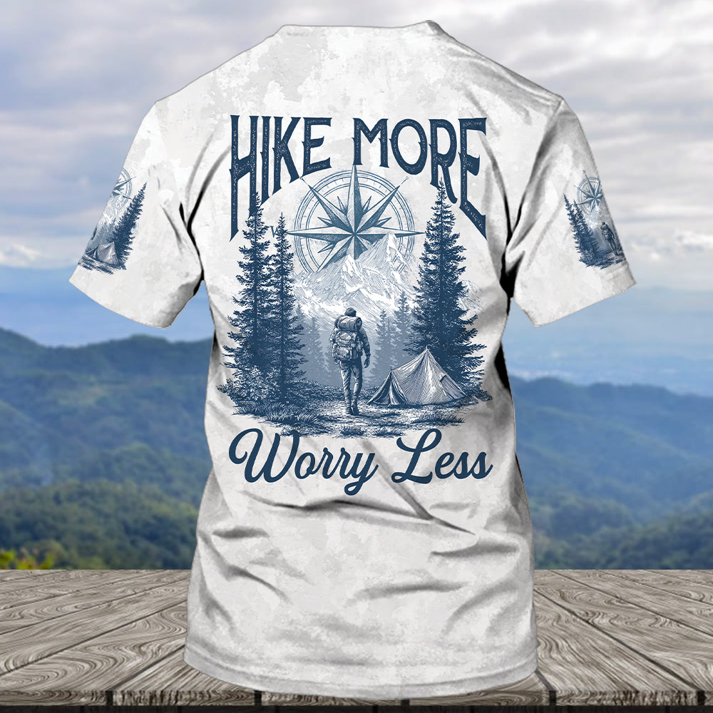 Vintage Hiking Compass All Over Print Shirt