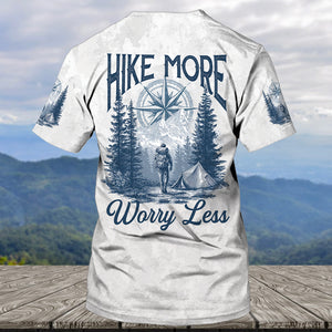 Vintage Hiking Compass All Over Print Shirt