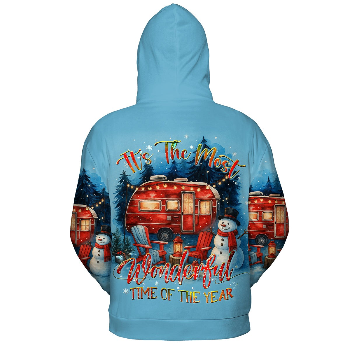 Christmas Camper Winter Wonderland All Over Print Shirt