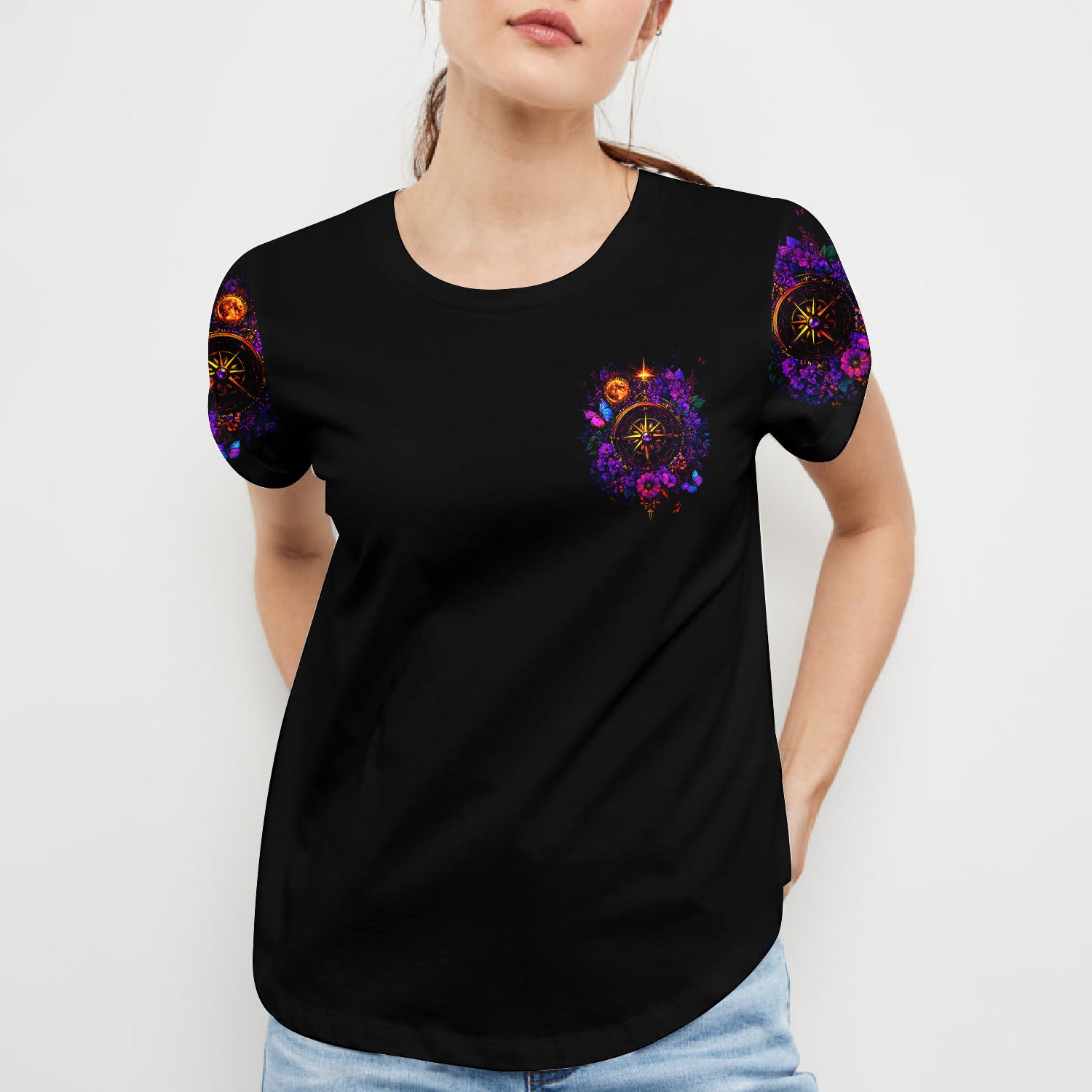 Live By The Sun Feel By The Moon All Over Print Shirt