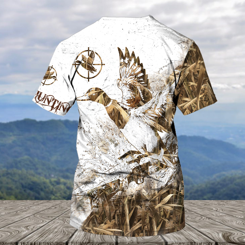 Duck Hunting Dynamic All Over Print Shirtt