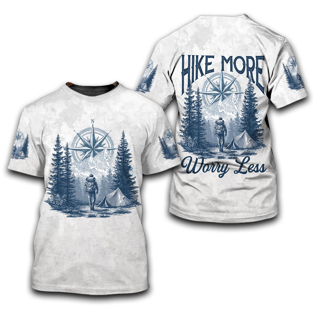 Vintage Hiking Compass All Over Print Shirt
