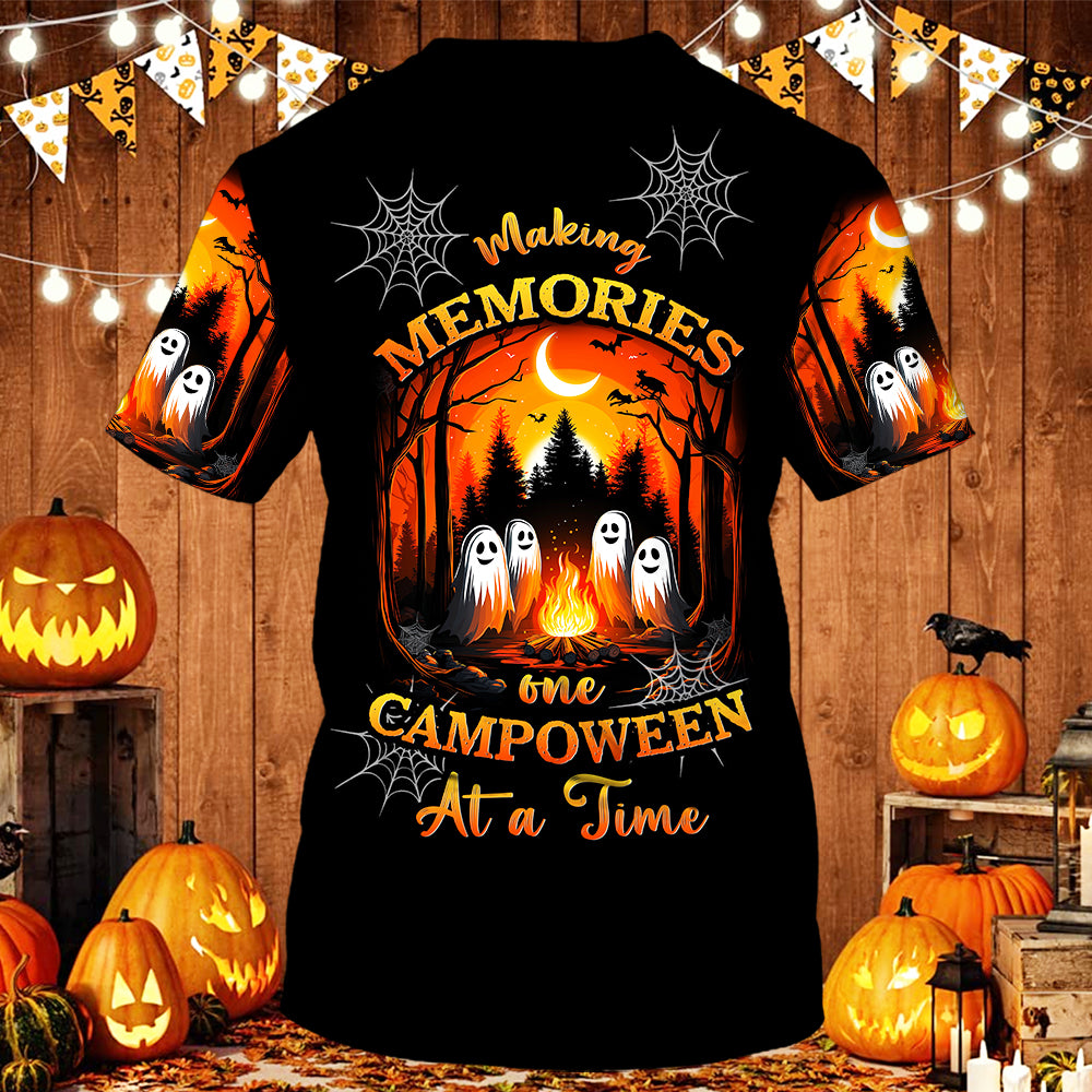 Making Memories One Campoween At A Time Halloween All Over Print Shirt