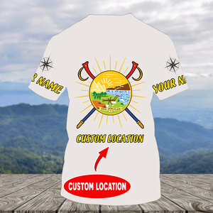 Custom Personal Hiking Montana State All Over Print Shirt