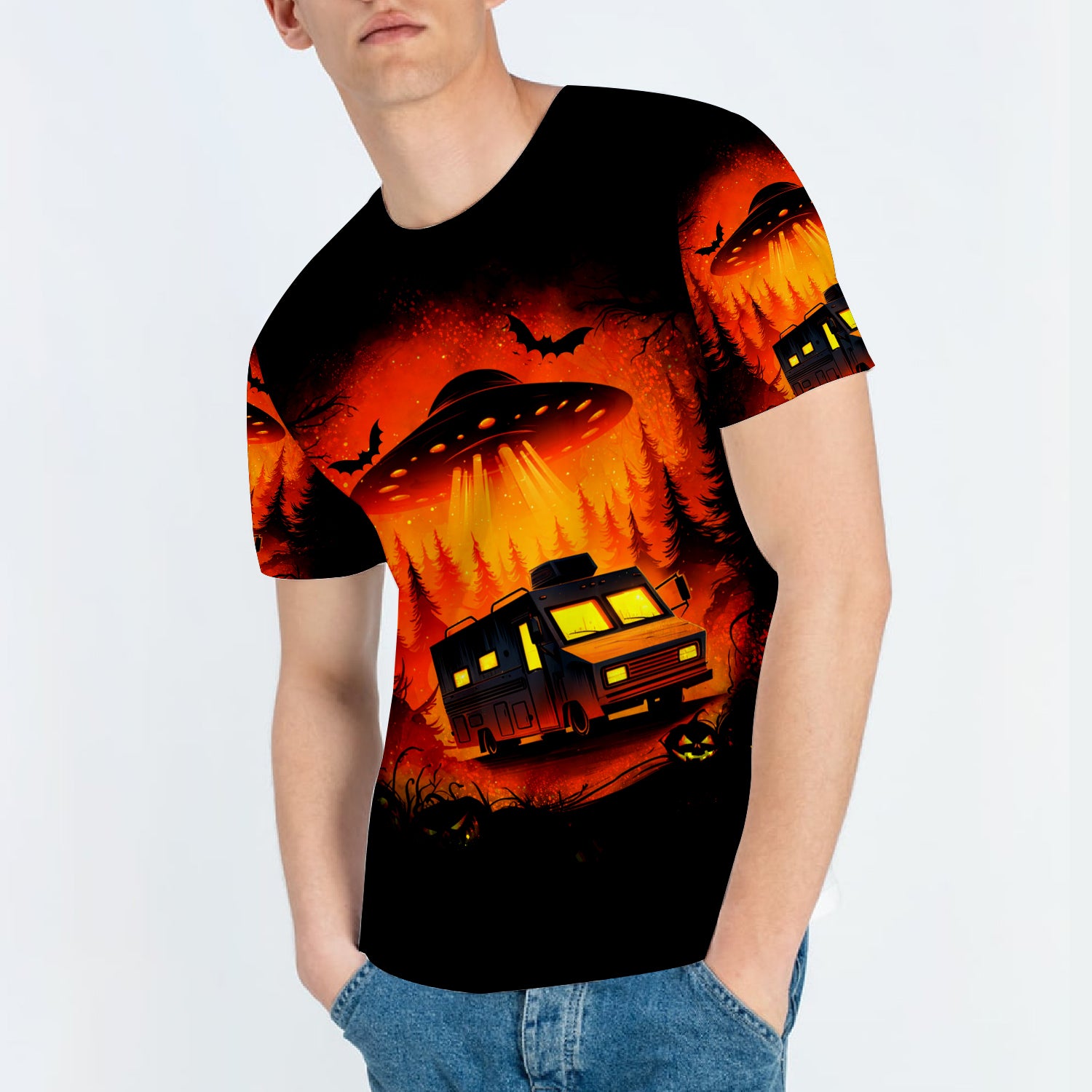 Monster Rv Camper All Over Print Shirt