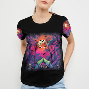 Skull Tent Adventure All Over Print Shirt
