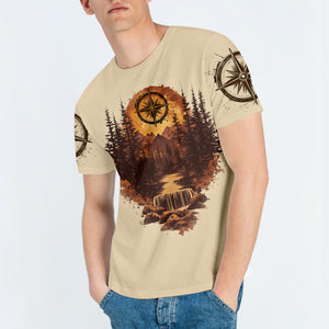 Into The Forest I Go To Lose My Mind And Find My Soul Brown All Over Print Shirt