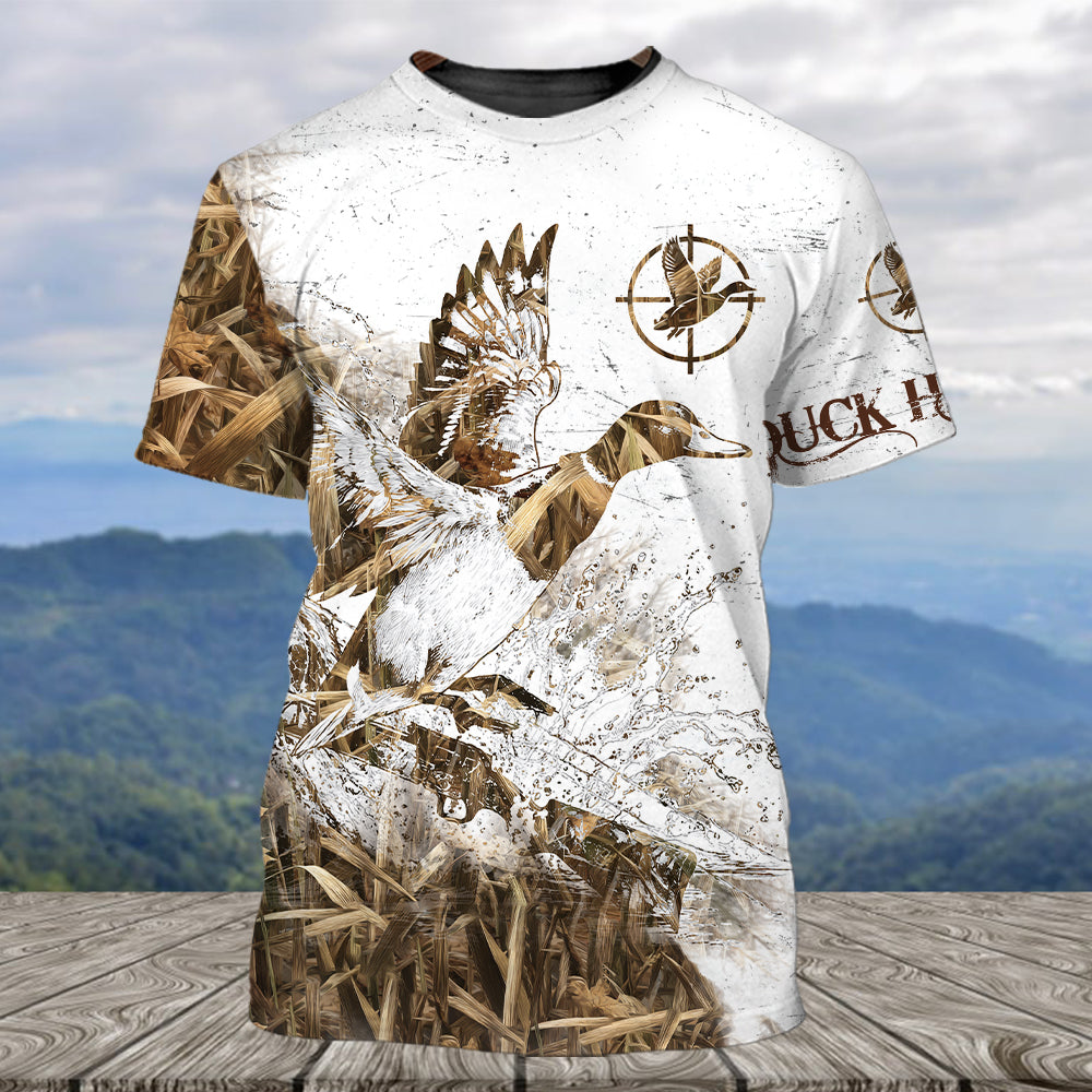 Duck Hunting Dynamic All Over Print Shirtt