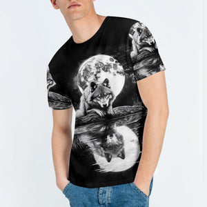 Mystical Wolf Art All Over Print Shirt