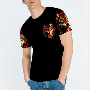 Not All Who Wander Are Lost Wolf All Over Print Shirt