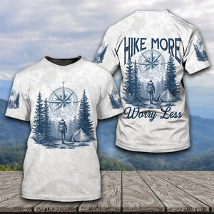 Vintage Hiking Compass All Over Print Shirt