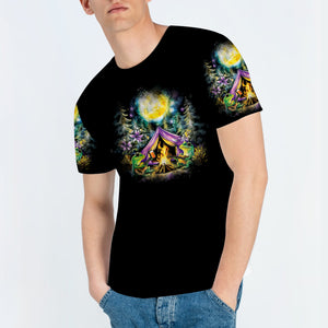 The Best Day Are Spent Camping All Over Print Shirt