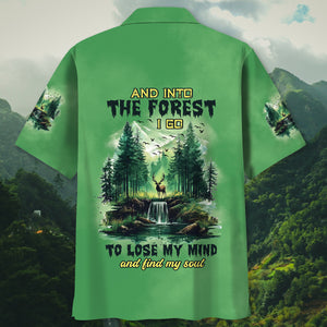 Into The Forest I Go Hawaiian Shirt