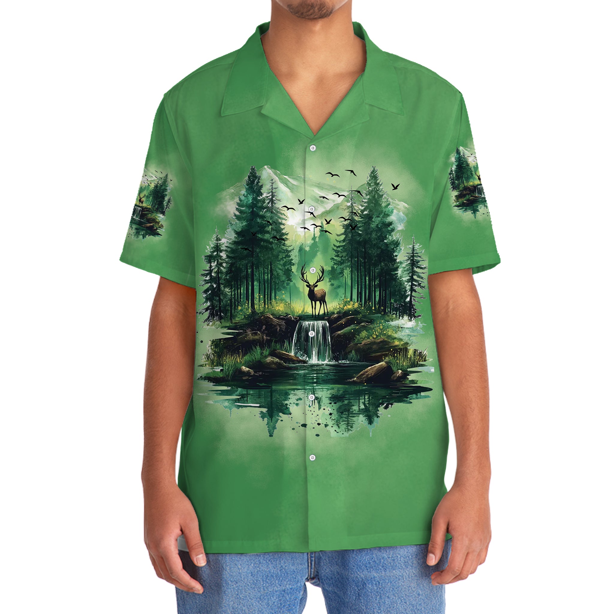 Into The Forest I Go Hawaiian Shirt