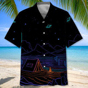 Camping I Don't Need Therapy Hawaiian Shirt