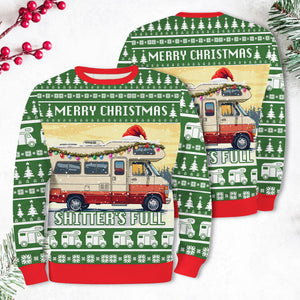 Merry Christmas Shitter's Full Ugly Sweater
