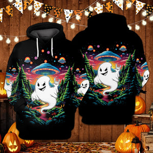 Boo Rock The Forest All Over Print Shirt