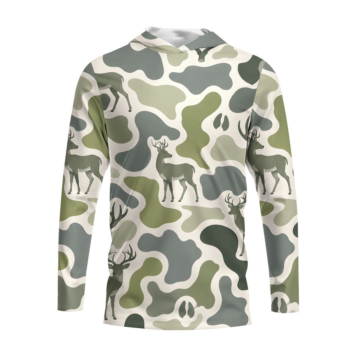 Deer Camouflage Hunting Funny Shirt