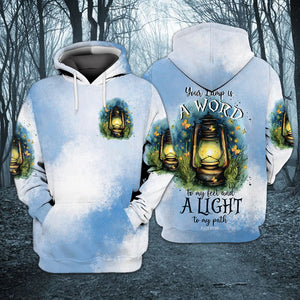 Your Lamp Is A Word To My Feet And A Light To My Path All Over Print Shirt