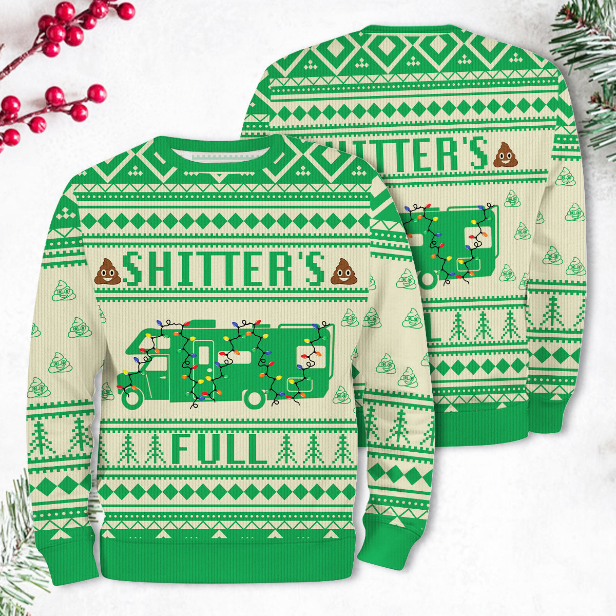 Shitter's Full Ugly Sweater