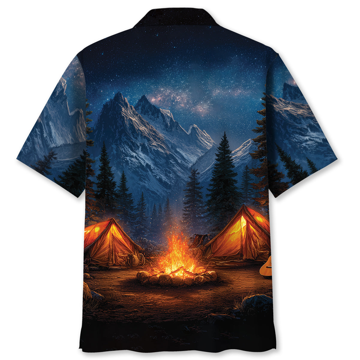 Starlit Adventure Camp Hawaiian Shirt