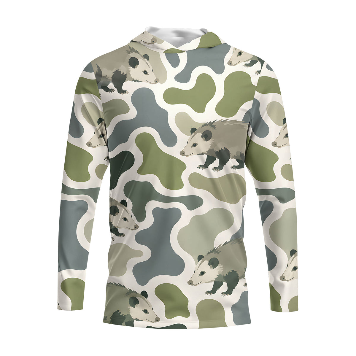 Opossum Camouflage Hunting Funny Shirt