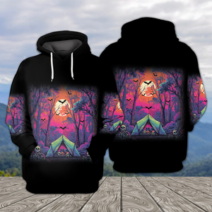 Skull Tent Adventure All Over Print Shirt