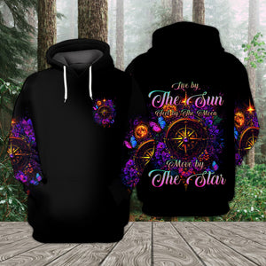 Live By The Sun Feel By The Moon All Over Print Shirt