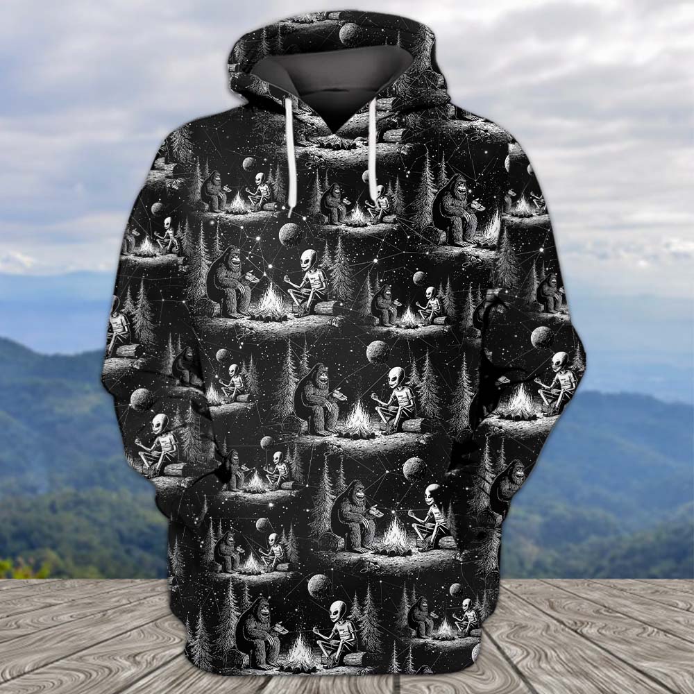 Campfire Conspiracies All Over Print Shirt