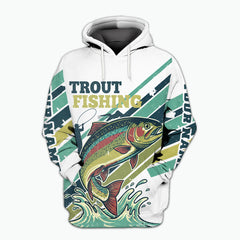 Vintage Rainbow Trout Team Shirt All Over Print