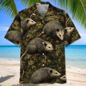 Wild Opossum Vintage Pattern