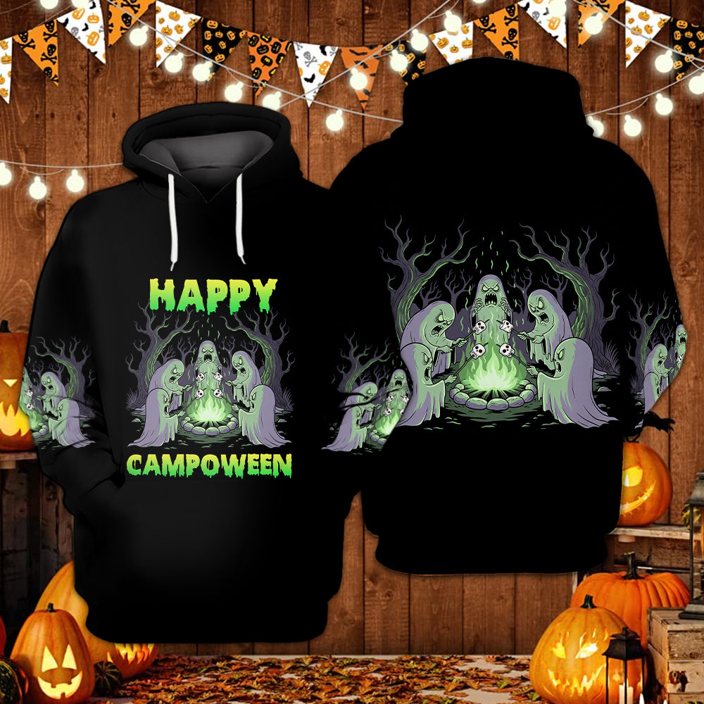 Happy Campoween All Over Print Shirt