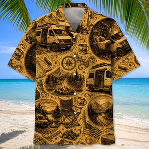 Vanlife Vintage Legend Art Hawaiian Shirt