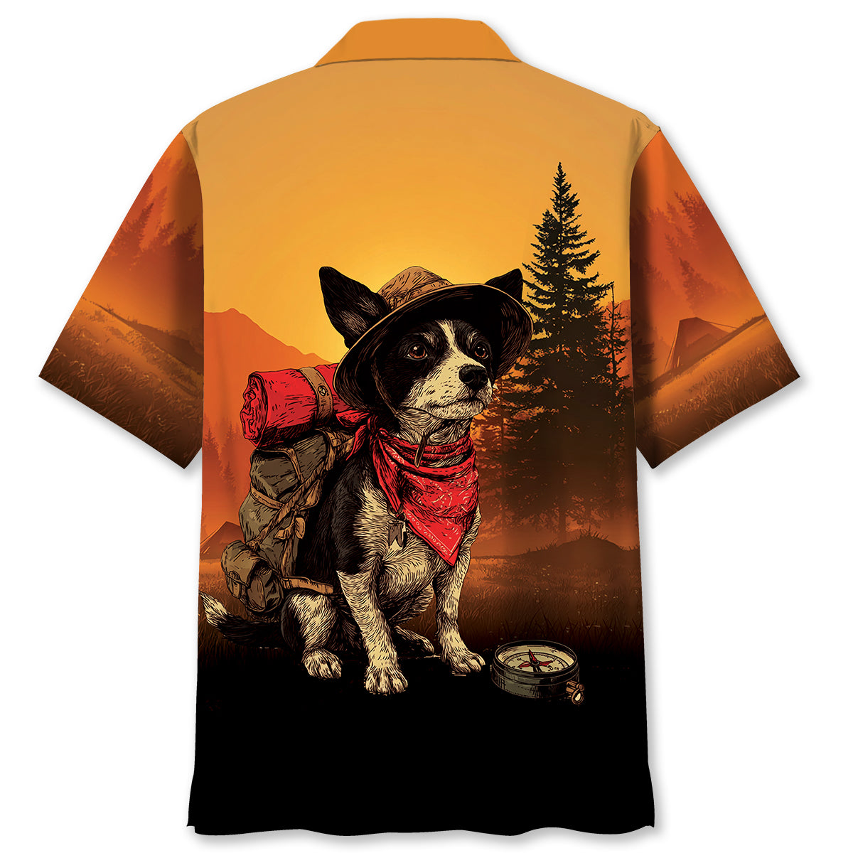 Hiking Buddy Outdoor Hawaiian Shirt