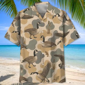 Goose Camouflage Men Polo Shirt