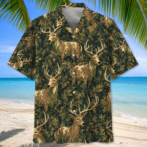 Deer Woodland Hawaiian Shirt