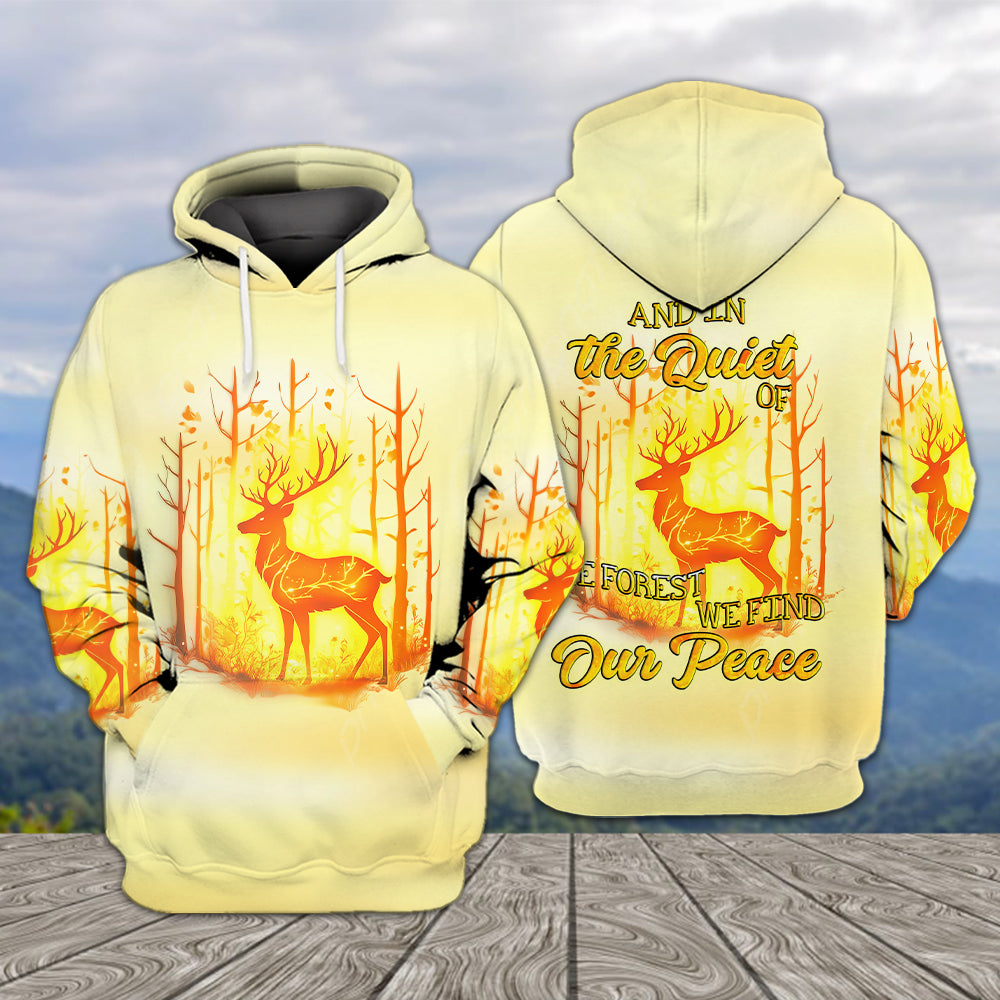 And In The Quiet Of The Forest All Over Print Shirt