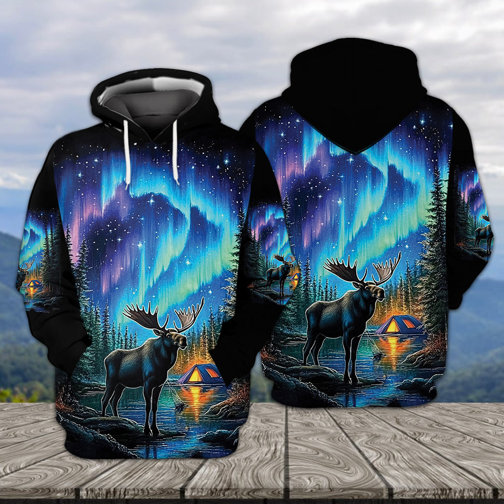 Dark Night Wandering All Over Print Shirt
