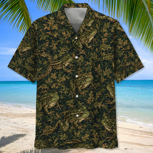 Frog Woodland Hawaiian Shirt